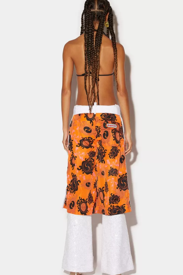 Dsquared2 Sunflower Traveller>Donna Pantaloni Corti
