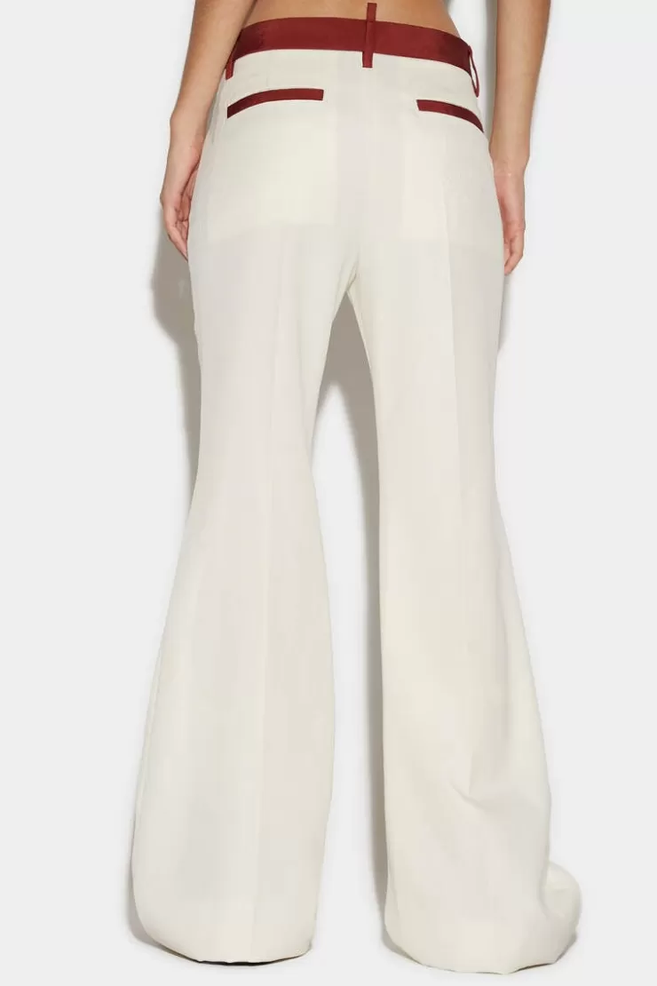 Dsquared2 Super Flare Pants>Donna Pantaloni
