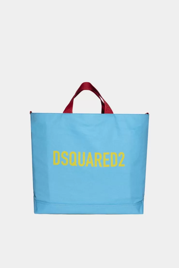 Dsquared2 Technicolor Shopping Bag>Donna Borse A Spalla