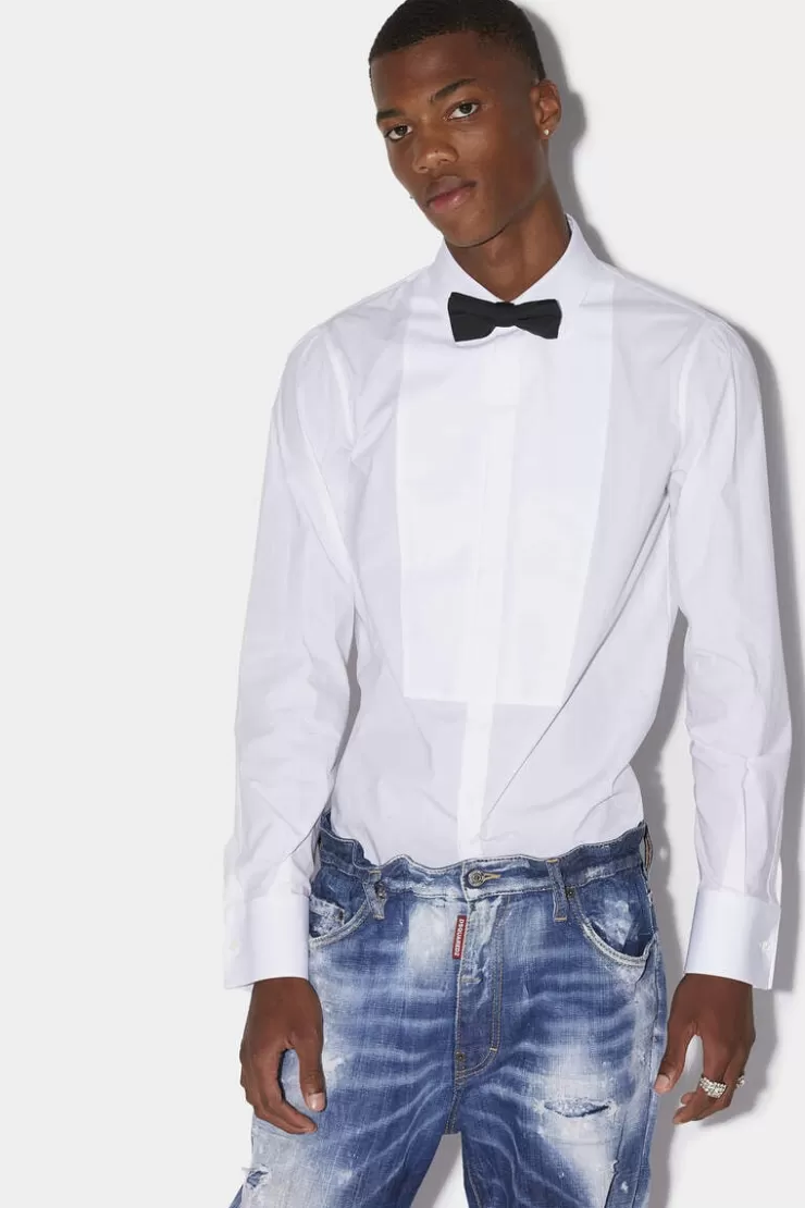 Dsquared2 Tuxedo Slim Shirt>Uomo Camicie